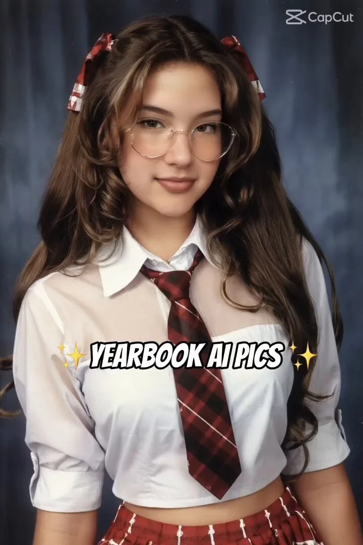 Yearbook Capcut Template Link