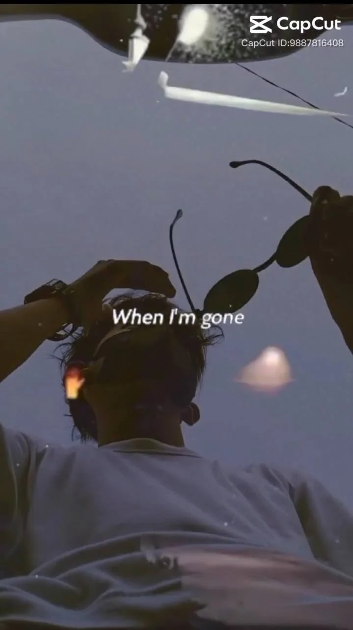 When I Am Gone Baby CapCut Template