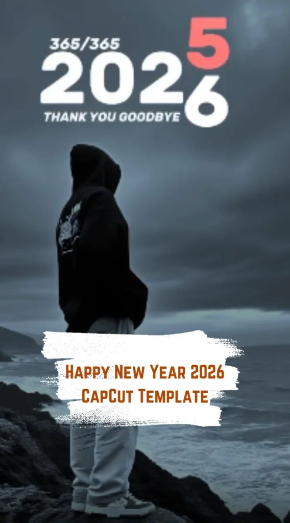 happy new year 2026 capcut template for reels and shorts